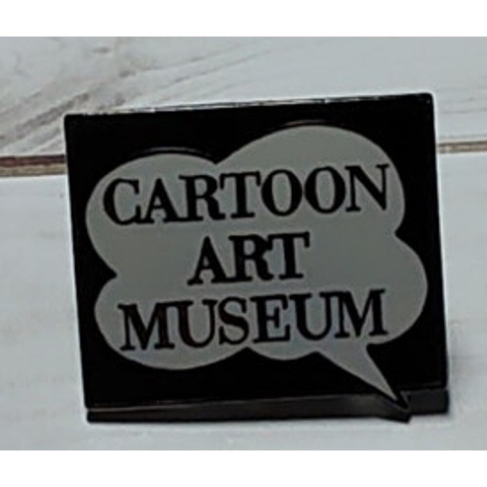 Cartoon Art Museum San Francisco Souvenir Travel Pin